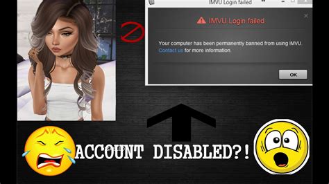 how to delete account imvu|disabled imvu account.